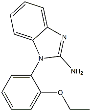 1-(2-ethoxyphenyl)-1H-1,3-benzodiazol-2-amine 结构式