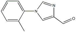 1-(2-methylphenyl)-1H-imidazole-4-carbaldehyde Structure