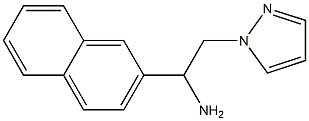 1-(2-naphthyl)-2-(1H-pyrazol-1-yl)ethanamine