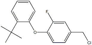 1-(2-tert-butylphenoxy)-4-(chloromethyl)-2-fluorobenzene Structure