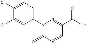 1-(3,4-dichlorophenyl)-6-oxo-1,6-dihydropyridazine-3-carboxylic acid Structure