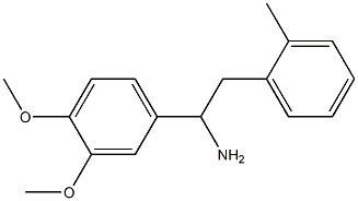 1-(3,4-dimethoxyphenyl)-2-(2-methylphenyl)ethanamine