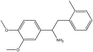 1-(3,4-dimethoxyphenyl)-2-(2-methylphenyl)ethanamine|