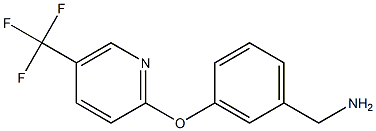 1-(3-{[5-(trifluoromethyl)pyridin-2-yl]oxy}phenyl)methanamine