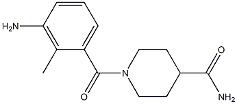 1-(3-amino-2-methylbenzoyl)piperidine-4-carboxamide