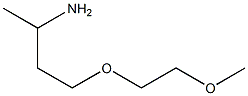 1-(3-aminobutoxy)-2-methoxyethane Structure