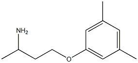 1-(3-aminobutoxy)-3,5-dimethylbenzene Structure