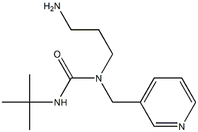 1-(3-aminopropyl)-3-tert-butyl-1-(pyridin-3-ylmethyl)urea|