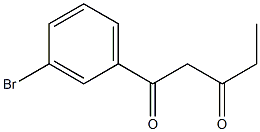  1-(3-bromophenyl)pentane-1,3-dione