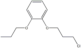 1-(3-chloropropoxy)-2-propoxybenzene,1019114-18-1,结构式