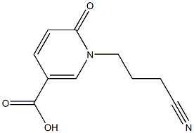  1-(3-cyanopropyl)-6-oxo-1,6-dihydropyridine-3-carboxylic acid