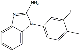 1-(3-fluoro-4-methylphenyl)-1H-1,3-benzodiazol-2-amine