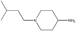 1-(3-methylbutyl)piperidin-4-amine Structure