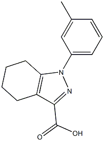  1-(3-methylphenyl)-4,5,6,7-tetrahydro-1H-indazole-3-carboxylic acid