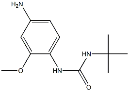 1-(4-amino-2-methoxyphenyl)-3-tert-butylurea Structure