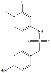 1-(4-aminophenyl)-N-(3,4-difluorophenyl)methanesulfonamide|