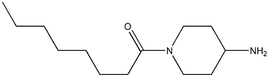 1-(4-aminopiperidin-1-yl)octan-1-one Structure