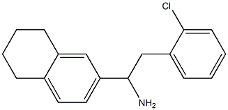 2-(2-chlorophenyl)-1-(5,6,7,8-tetrahydronaphthalen-2-yl)ethan-1-amine