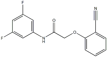 2-(2-cyanophenoxy)-N-(3,5-difluorophenyl)acetamide