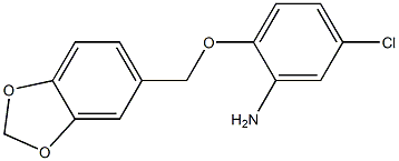 2-(2H-1,3-benzodioxol-5-ylmethoxy)-5-chloroaniline