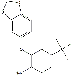  2-(2H-1,3-benzodioxol-5-yloxy)-4-tert-butylcyclohexan-1-amine