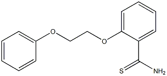 2-(2-phenoxyethoxy)benzene-1-carbothioamide|