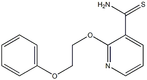 2-(2-phenoxyethoxy)pyridine-3-carbothioamide
