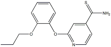 2-(2-propoxyphenoxy)pyridine-4-carbothioamide|