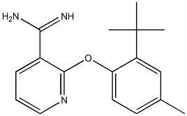 2-(2-tert-butyl-4-methylphenoxy)pyridine-3-carboximidamide|