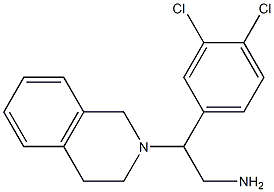 2-(3,4-dichlorophenyl)-2-(1,2,3,4-tetrahydroisoquinolin-2-yl)ethan-1-amine