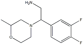 2-(3,4-difluorophenyl)-2-(2-methylmorpholin-4-yl)ethanamine