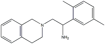 2-(3,4-dihydroisoquinolin-2(1H)-yl)-1-(2,5-dimethylphenyl)ethanamine|