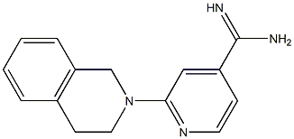 2-(3,4-dihydroisoquinolin-2(1H)-yl)pyridine-4-carboximidamide
