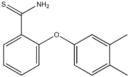  2-(3,4-dimethylphenoxy)benzene-1-carbothioamide