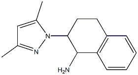 2-(3,5-dimethyl-1H-pyrazol-1-yl)-1,2,3,4-tetrahydronaphthalen-1-amine Structure