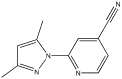 2-(3,5-dimethyl-1H-pyrazol-1-yl)isonicotinonitrile