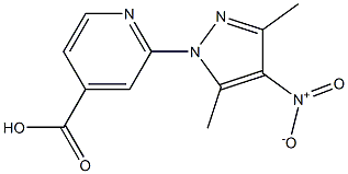 2-(3,5-dimethyl-4-nitro-1H-pyrazol-1-yl)pyridine-4-carboxylic acid