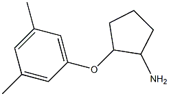 2-(3,5-dimethylphenoxy)cyclopentanamine Structure