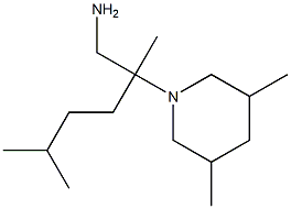  2-(3,5-dimethylpiperidin-1-yl)-2,5-dimethylhexan-1-amine