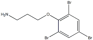 2-(3-aminopropoxy)-1,3,5-tribromobenzene Structure