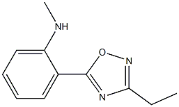 2-(3-ethyl-1,2,4-oxadiazol-5-yl)-N-methylaniline