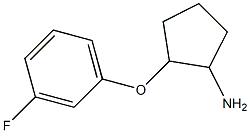 2-(3-fluorophenoxy)cyclopentanamine|