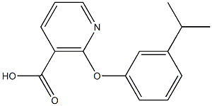 2-(3-isopropylphenoxy)nicotinic acid