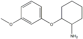 2-(3-methoxyphenoxy)cyclohexan-1-amine Structure