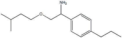 2-(3-methylbutoxy)-1-(4-propylphenyl)ethan-1-amine