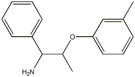 2-(3-methylphenoxy)-1-phenylpropan-1-amine|