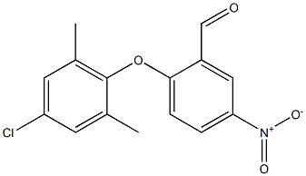 2-(4-chloro-2,6-dimethylphenoxy)-5-nitrobenzaldehyde