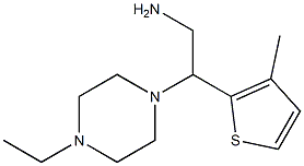  2-(4-ethylpiperazin-1-yl)-2-(3-methylthien-2-yl)ethanamine