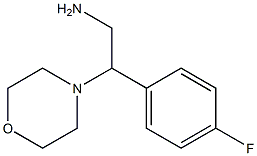 2-(4-fluorophenyl)-2-(morpholin-4-yl)ethan-1-amine