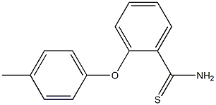  2-(4-methylphenoxy)benzene-1-carbothioamide